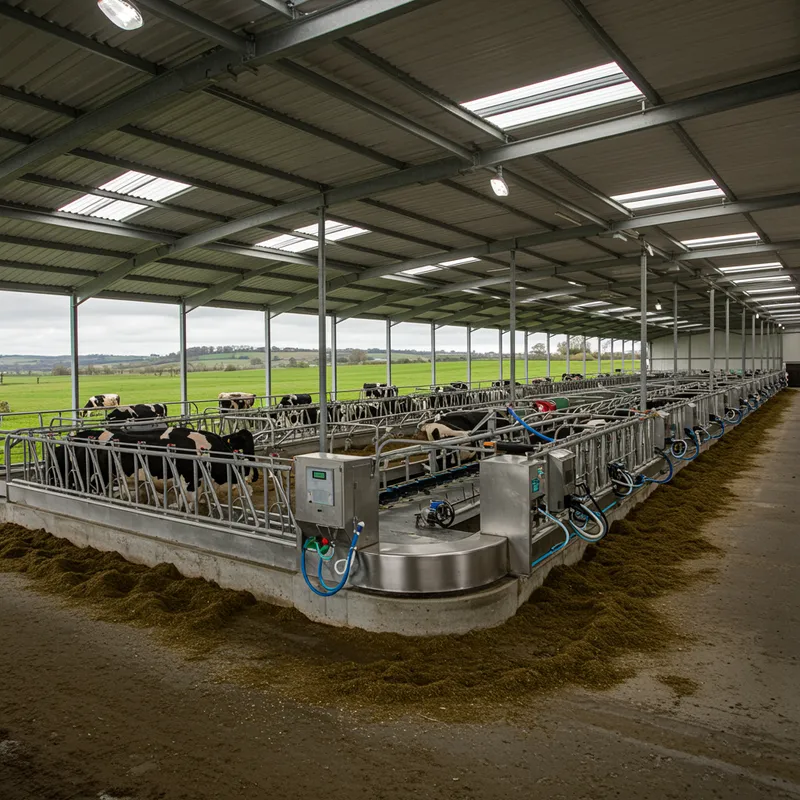 Modern Dairy Farm: Sustainable & Innovative Practices