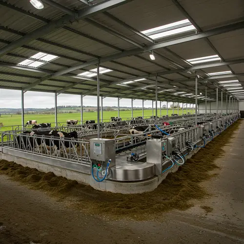Modern Dairy Farm: Sustainable & Innovative Practices