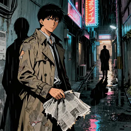 Anime Image Redo in Urasawa Style