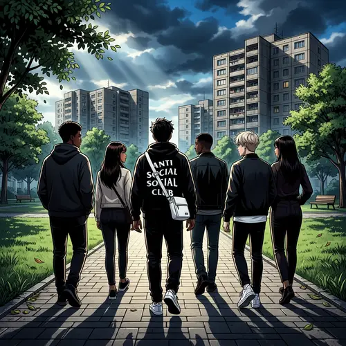 Anime Style Image Redo with High Contrast