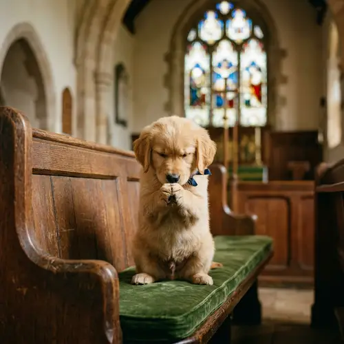 Adorable Praying Puppy: Heartwarming Moments