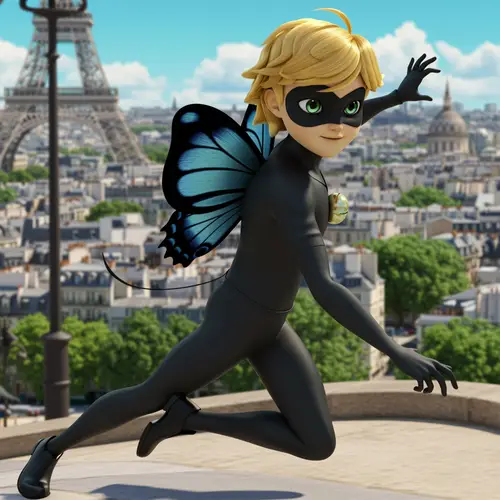 Miraculous Ladybug: Adrien Agreste & Butterfly Miraculous