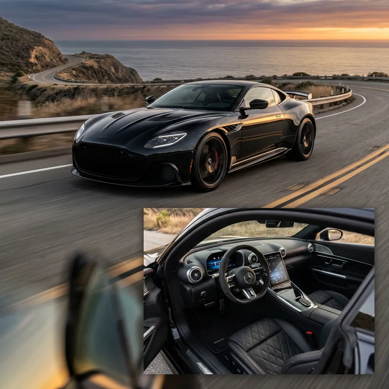 Porsha BlackSleek GT: Exquisite Automotive Engineering & Luxury