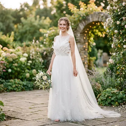 Elegant Wedding Dress Photography Ideas