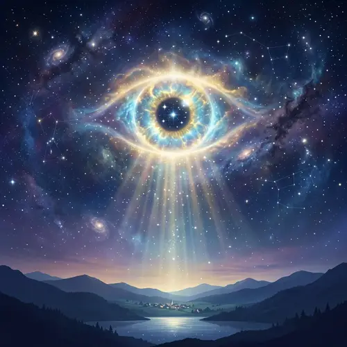 Eye of God: A Cosmic Spiritual Symbol