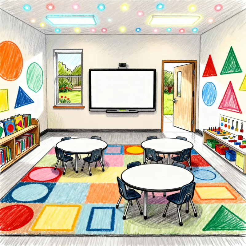 Interactive Learning Classroom Design Ideas