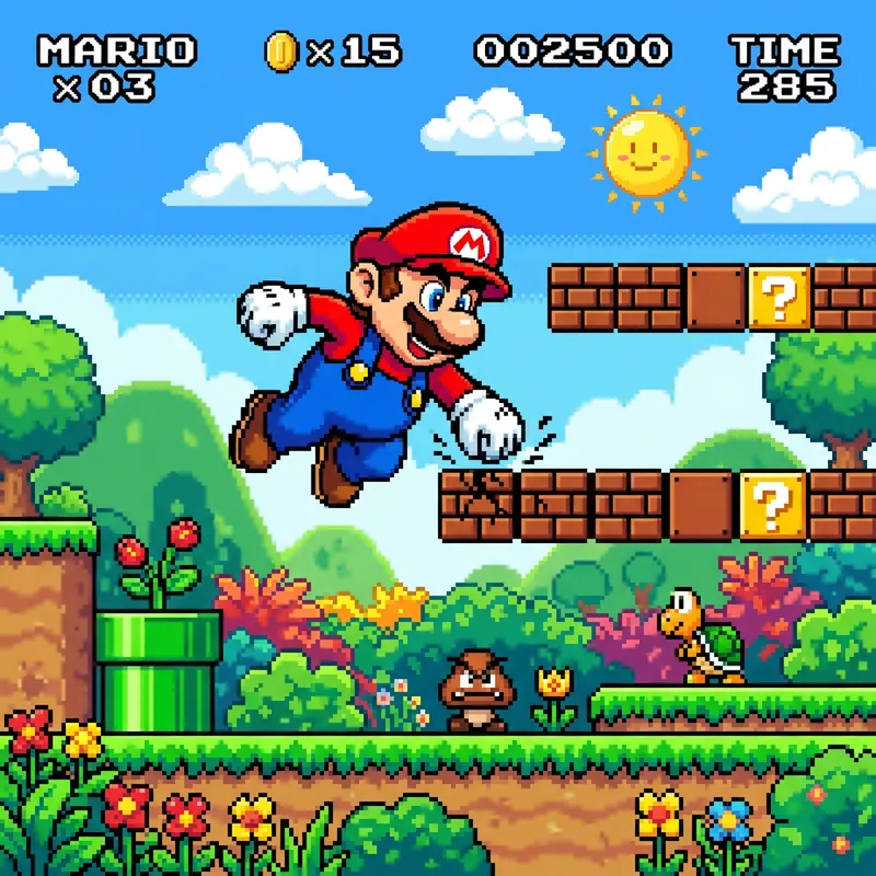 Plancando: Iconic Video Game Plumber