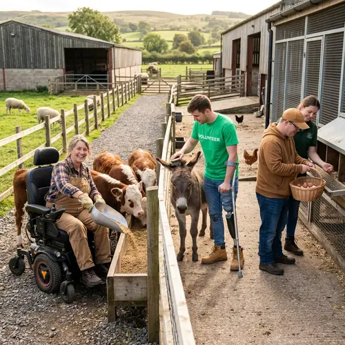 Empowering Disabled Farmers with Animals
