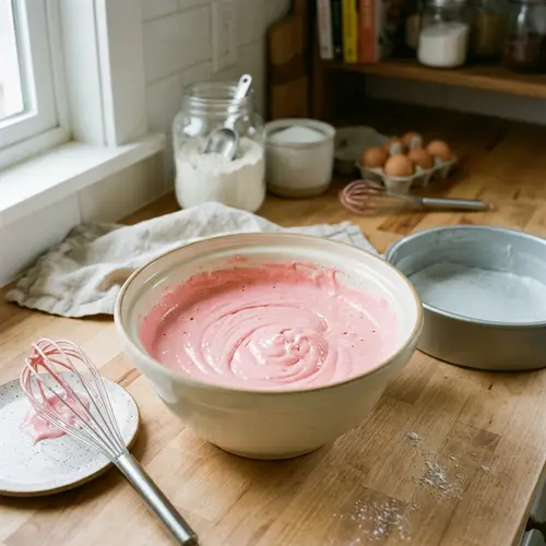 Pink Raw Cake: Fluffy & Light Pastel Pink Delight
