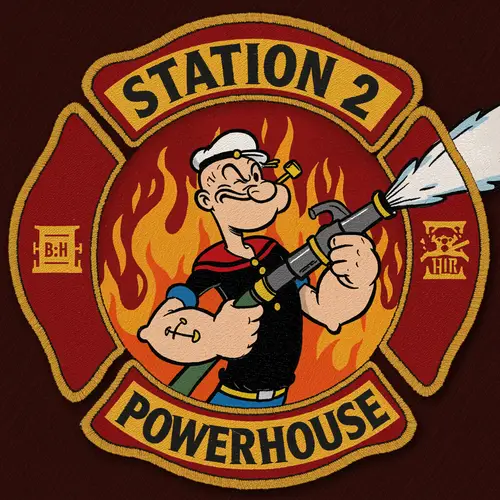 Station 2 Powerhouse Fire Patch Featuring Popeye