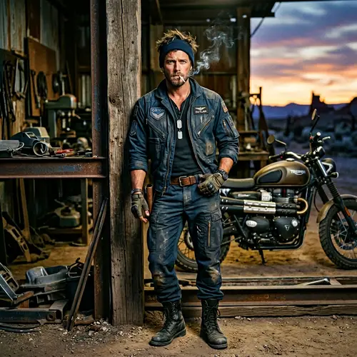 Stylish Cowboy Bebop Spike Spiegel Art