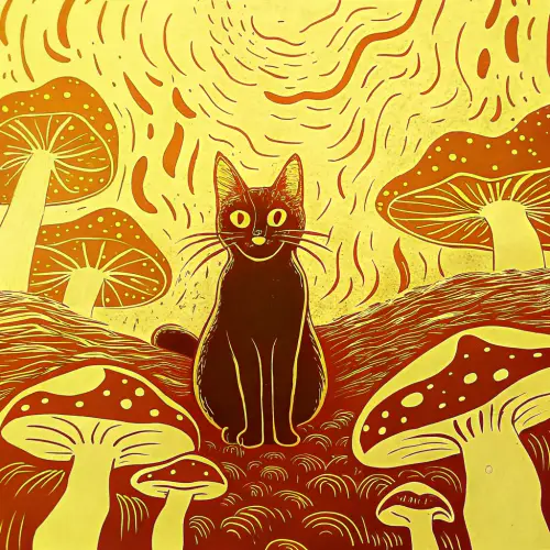 Psychedelic Cat Movie: A Colorful Experience