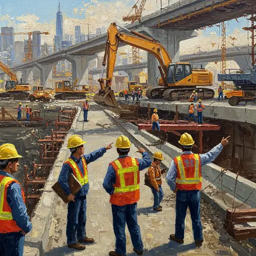 Civil Engineering Art - Oil on Canvas Creations