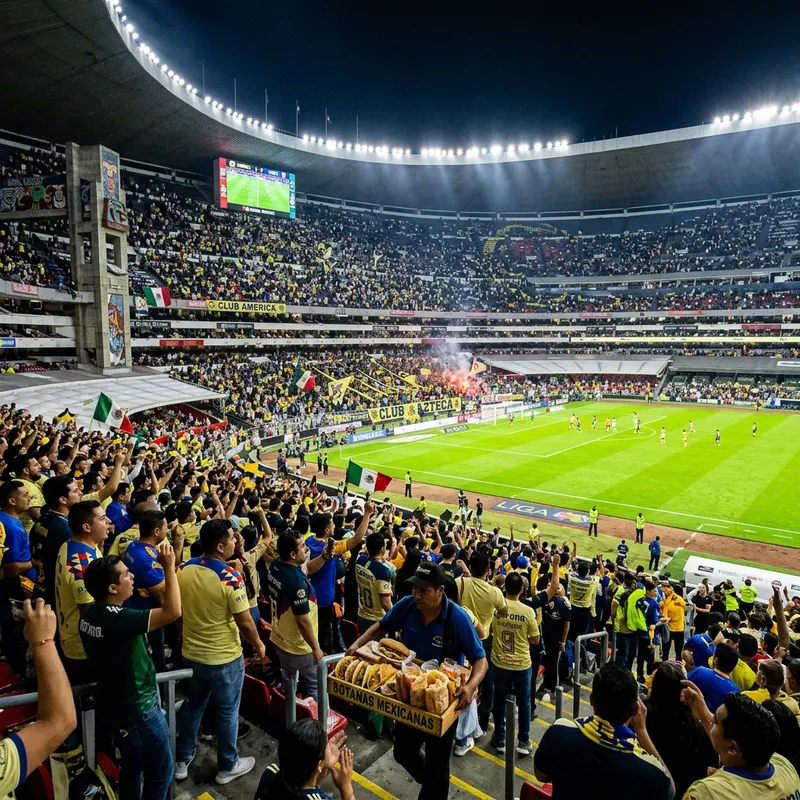 Mexican Soccer Stadium | Vibrant Atmosphere & Excitement