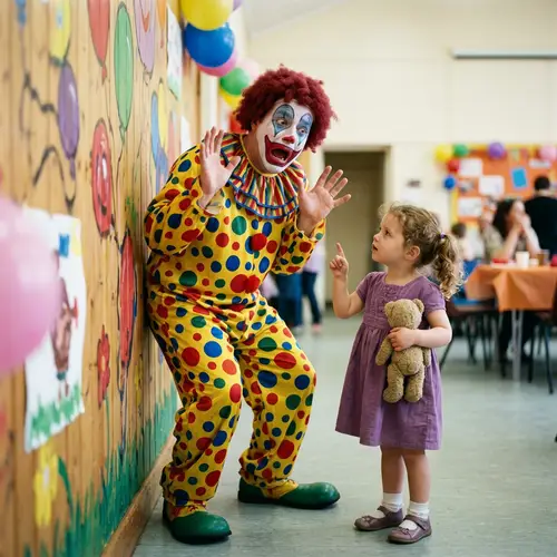 Terrified Clown: Fear of a Child