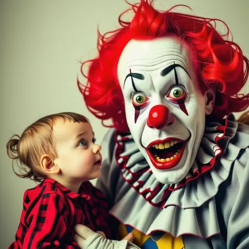 Terrified Clown: Fear of a Child