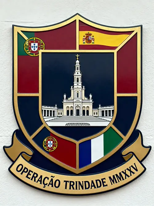 Police Force Coat of Arms - Trindade Operation 2025