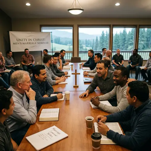 Christian Men's Marriage Seminar: Faith, Unity & Growth