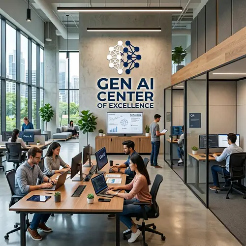 Gen AI Center of Excellence | Tech Office Design