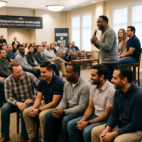 Inspiring Christian Men's Marriage Seminar | Genuine Engagement & Growth