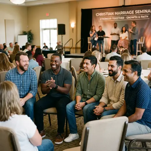 Christian Men's Marriage Seminar: Heart-felt Happy Expressions