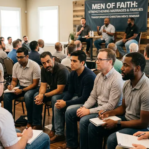 Transformative Men's Marriage Seminar for Diverse Christian Men