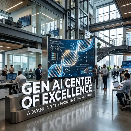 GEN AI Center of Excellence | High Tech Office Design