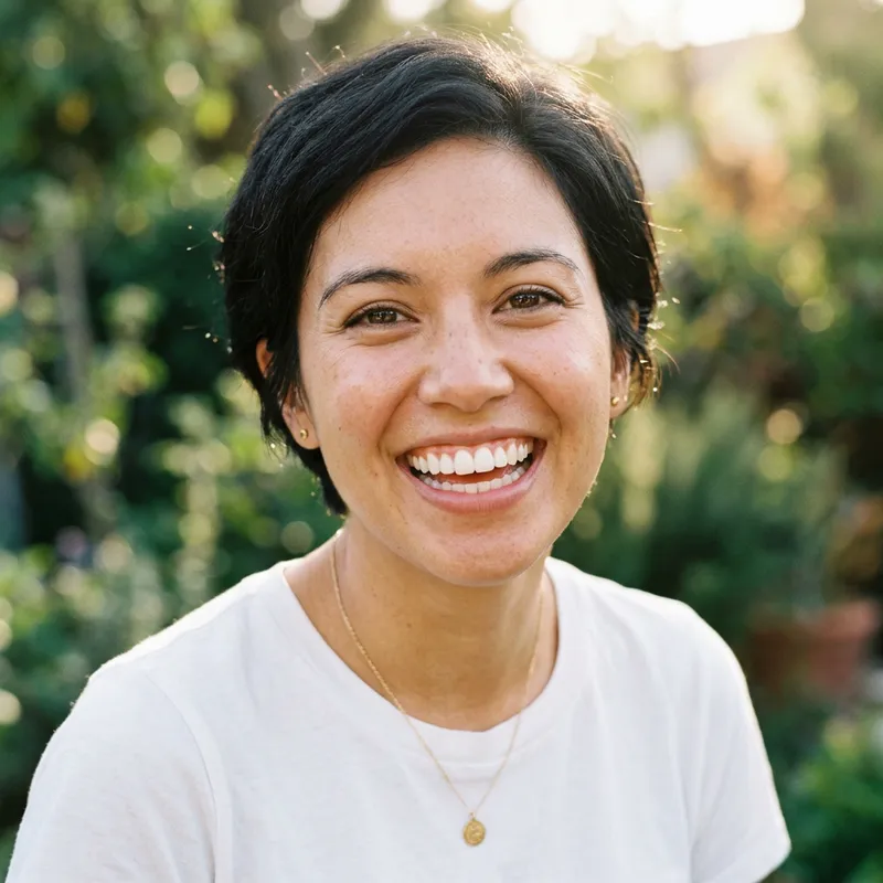 Close-Up Portrait of Rauel Escapelo with Short Black Hair