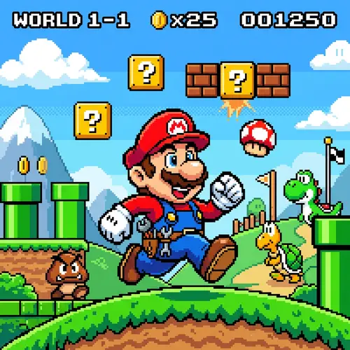 Meet Mario: The Fun and Adventurous Video Game Plumber