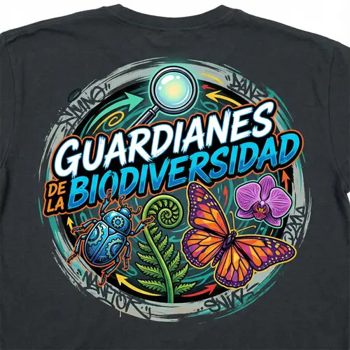 Guardianes de la Biodiversidad T-Shirt Design