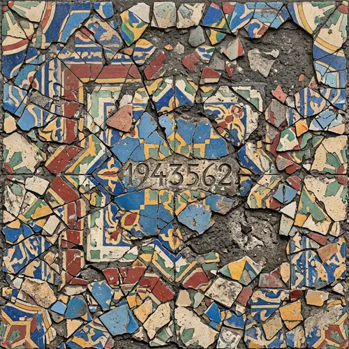Broken Mosaic Texture for Unreal Engine 5