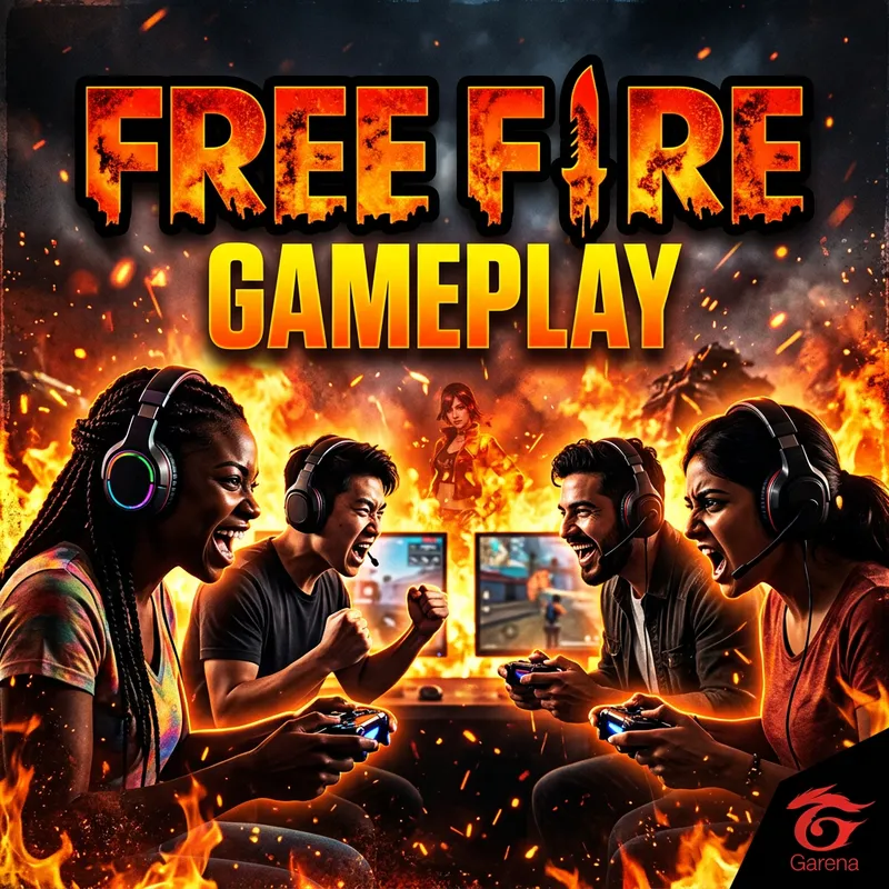 Captivating Free Fire Gameplay Thumbnail for YouTube Channel Captivating Free Fire Gameplay Thumbnail for YouTube Channel