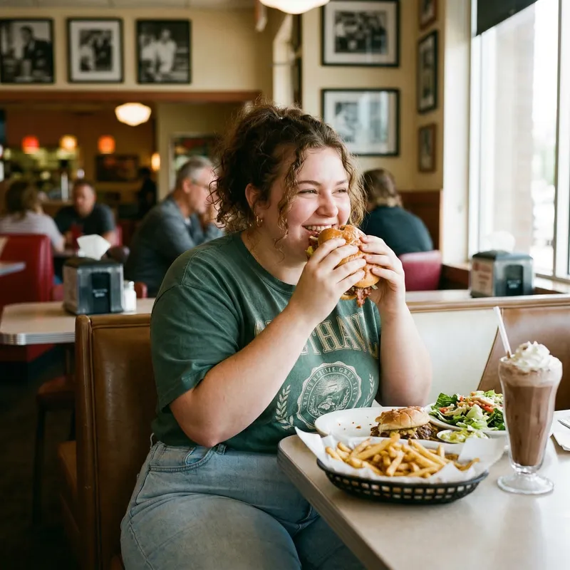 Beautiful Fat Belly Girl - Belly Stuffing Fun