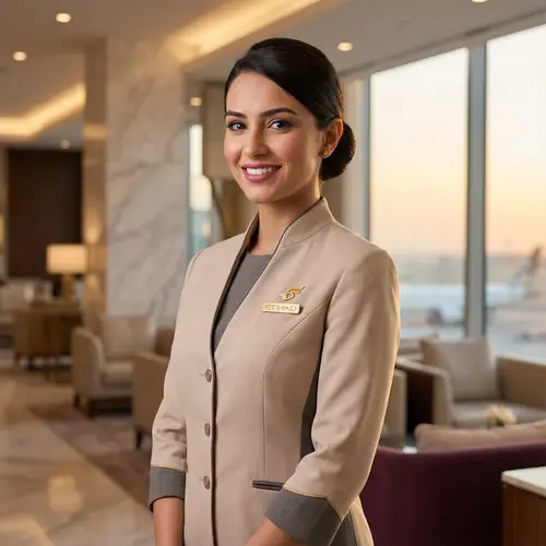 Elegant Etihad Airways Official Portrait | 4K Visuals