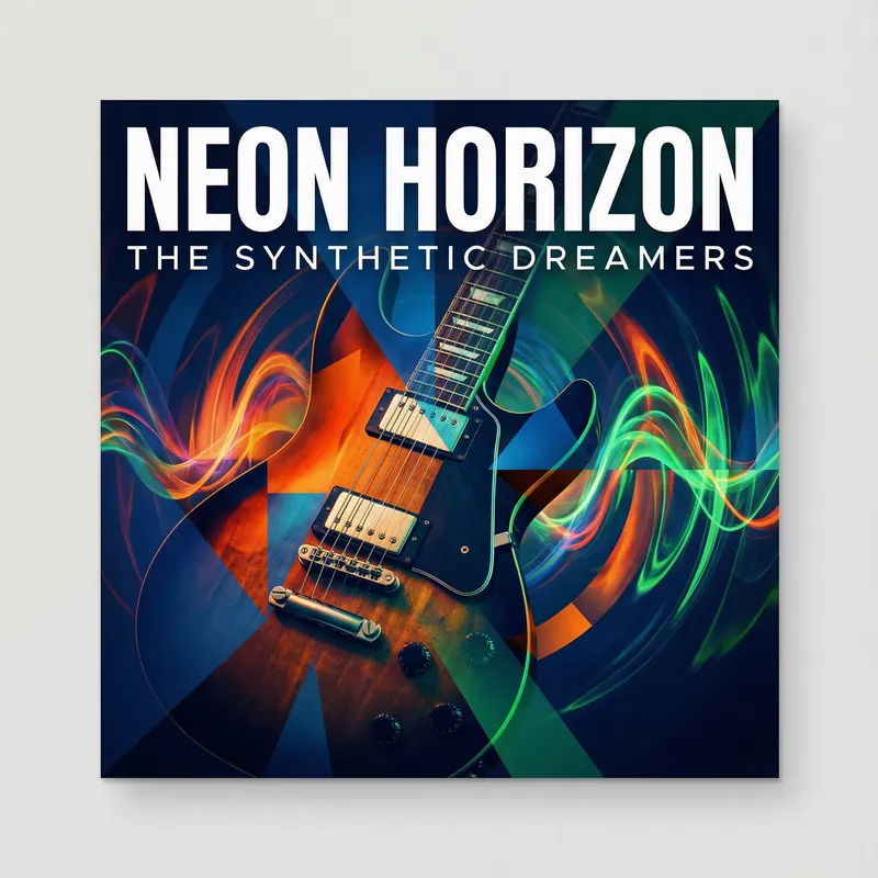 Creative Album Cover Design for Music