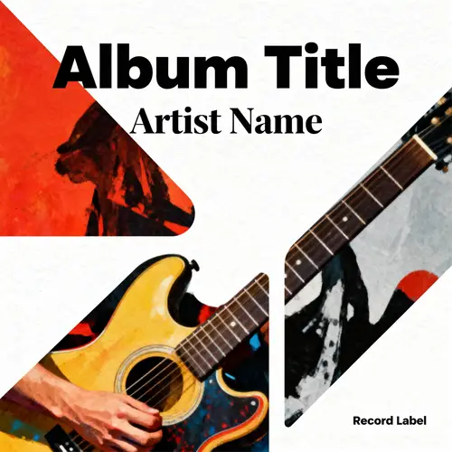 Creative Album Cover Design for Music