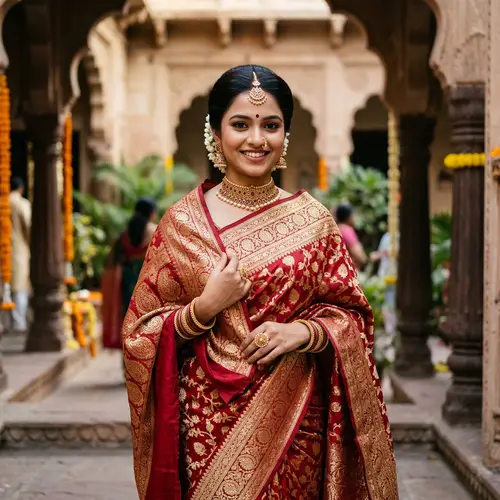 Traditional Indian Saree: Vibrant Colors & Intricate Designs