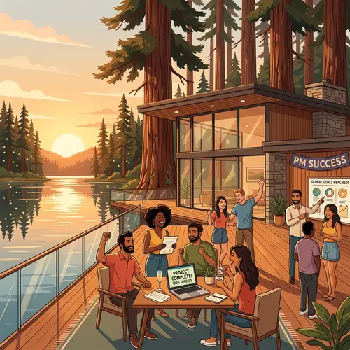 Ethnically Diverse Global Project Management Team | Excitement & Happiness