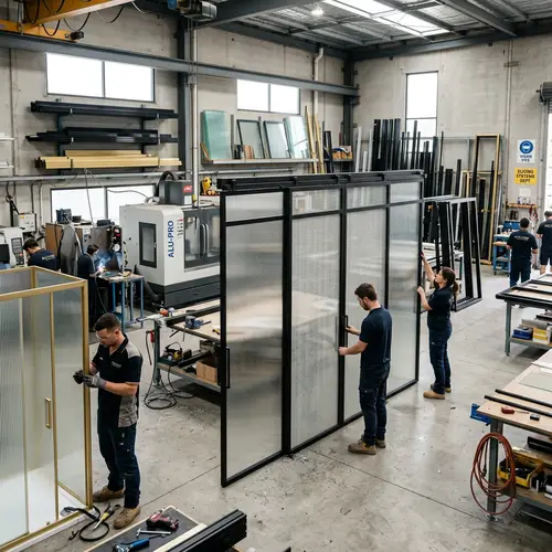 Luxury Aluminum Fabrication Workshop | Modern Glass Designs
