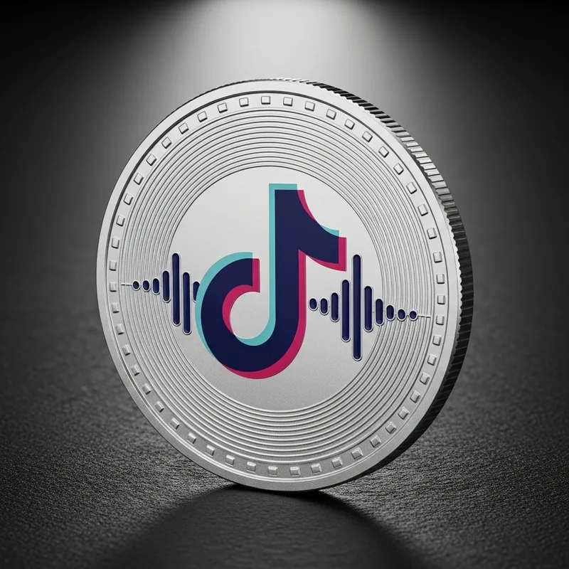 Cool TikTok Logo Coin for Collectors