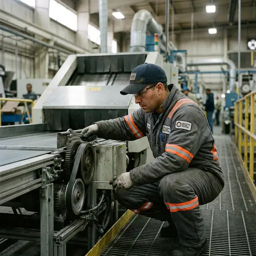 Expert Equipment Repair in Factory Settings