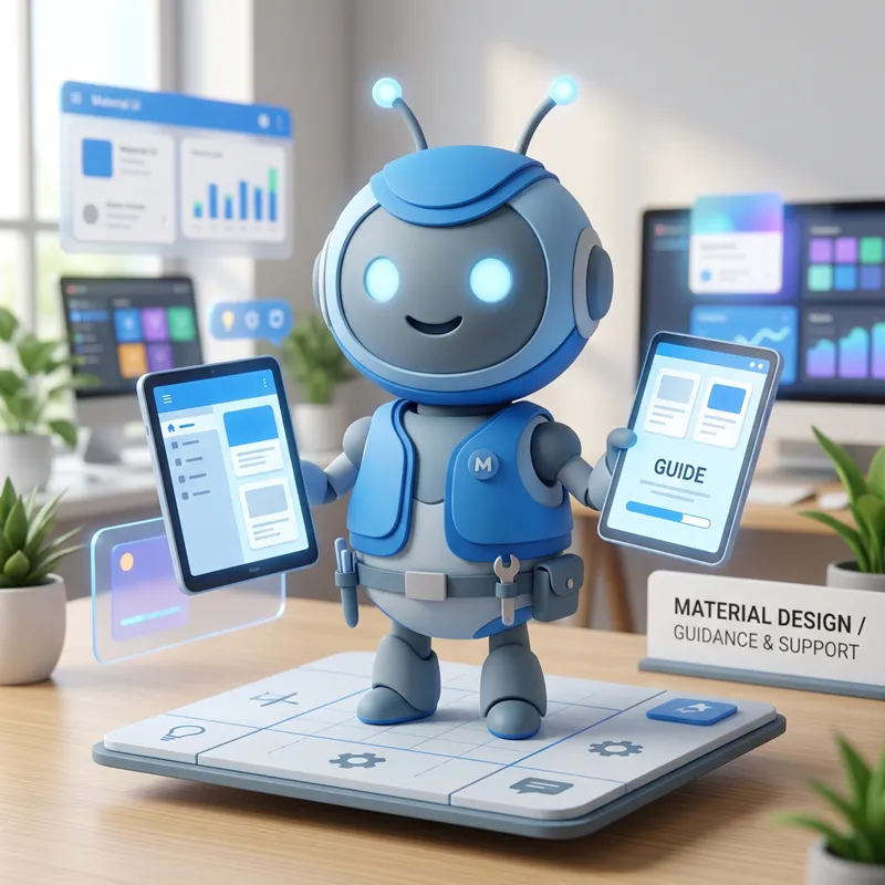 Friendly Blue & Grey Mascot: Expert Guide & Assistant Friendly Blue & Grey Mascot: Expert Guide & Assistant