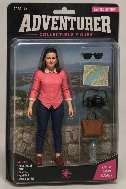Collectible Action Figure in Blister Pack