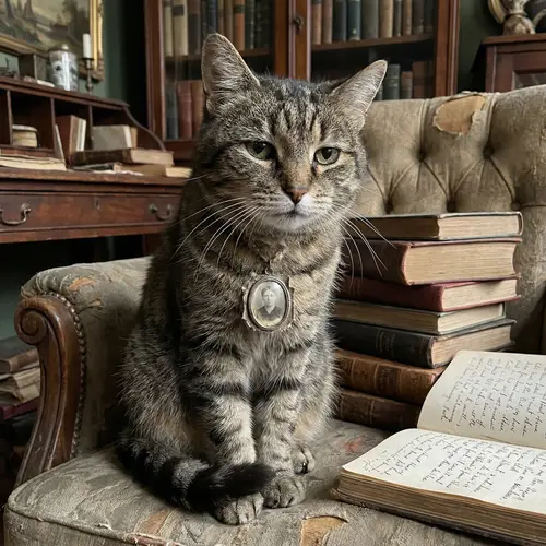 Human-Turned Cat: The Magical Transformation