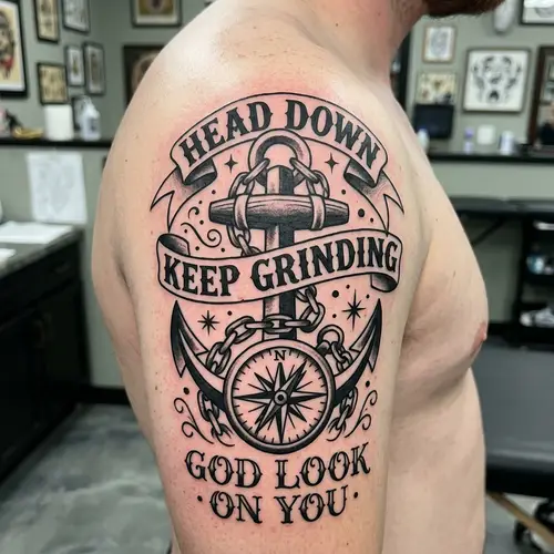 Inspirational God Look Tattoo Ideas