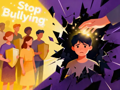 Stop Bullying: Powerful Digital Art Campaign