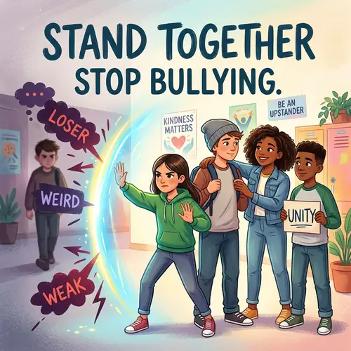 Stop Bullying: Powerful Digital Art Campaign