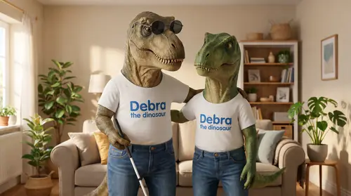 Marc & Zac: Lifelike Dinosaurs in a Friendly Home