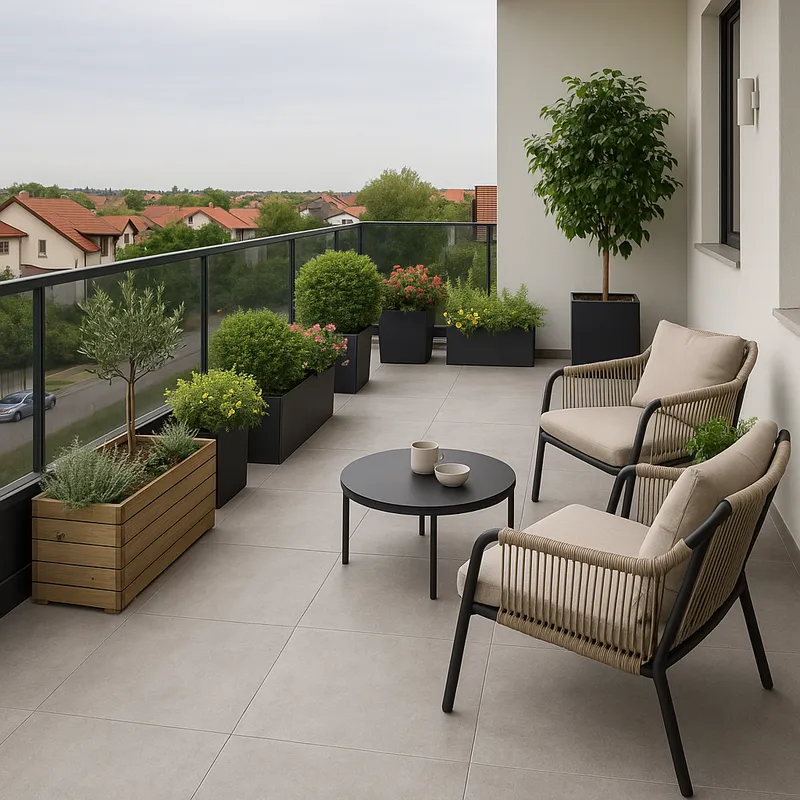 Modern Cozy Balcony Design Ideas