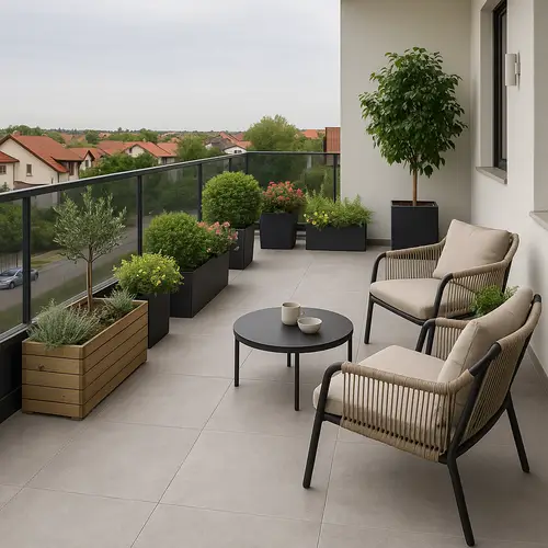 Modern Cozy Balcony Design Ideas